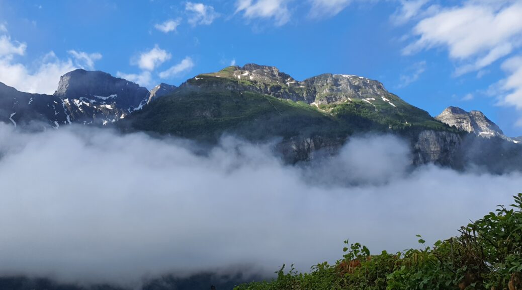 Atemberaubender Blick am Morgen